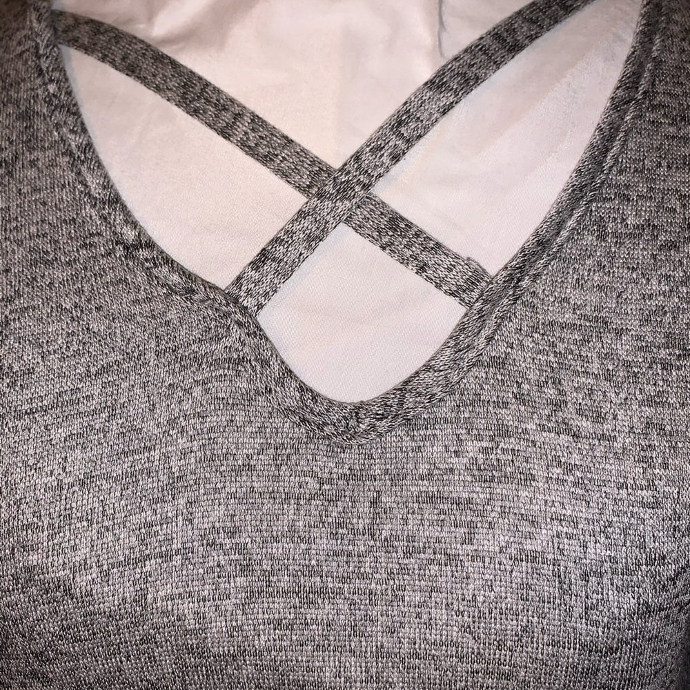 Olivia Rae Gray Tunic - Picture 2 of 5